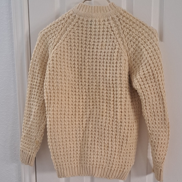 Cozy Cream Cable Knit Cardigan - Picture 4 of 8